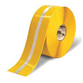 Industrial Safety Floor Marking Tape PVC Yellow, 4" W x 75 ft. L