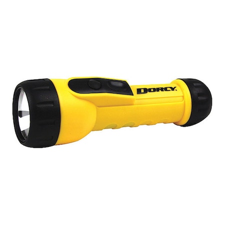 Yellow LED Flashlight, D, 20lm