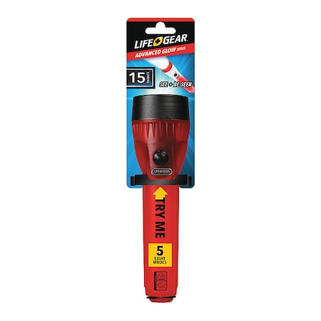 Flashlight, Glow, Mini, Red, LED