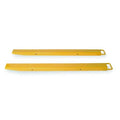 Fork Extensions, Yellow, 6 x 96 In, Pk2