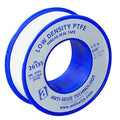 Thread Sealant Tape, Poly-Temp, Low Density, 3/4 in W x 43 ft, White