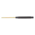Brass Drive Pin Punch, 3/16 In Tip, 8 In L