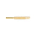 Brass Drive Pin Punch, 5/16 In Tip, 4 In L