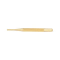 Brass Drive Pin Punch, 1/8 In Tip, 4 In L
