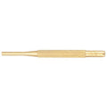 Brass Drive Pin Punch, 5/32 In Tip, 4 In L