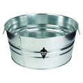 Utility Tub, 15 gal., Silver