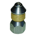 Rotating Sewer Nozzle, Size 4.5, 3600 psi, GPM at 3000 PSI: 3.9