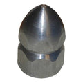 Sewer Nozzle, Size 6.5, 5000 psi, GPM at 800 PSI: 2.91