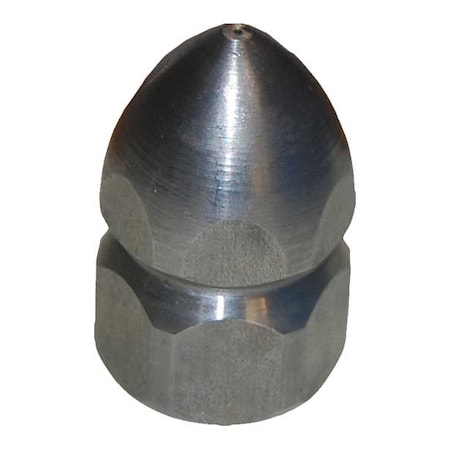 Sewer Nozzle, Size 6.5, 5000 psi, GPM at 800 PSI: 2.91