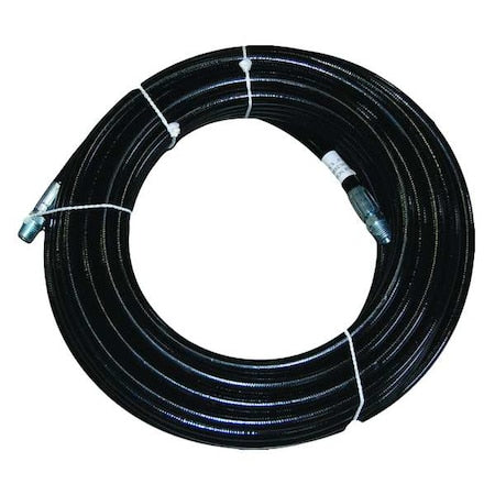 Sewer Hose, 1/4, 100 ft, 4400 psi