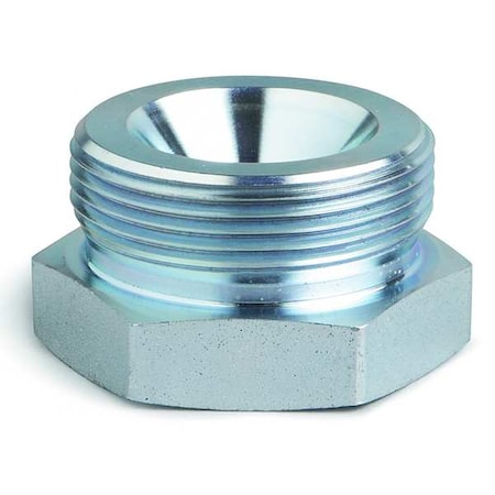 Ground Joint Coupling Spud, 3/4 In, 450 F