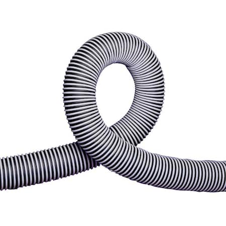 Ducting Hose, 3 In. ID, 50 ft. L, Rubber