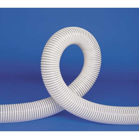 Ducting Hose, 4 In. ID, 25 ft. L, Poly