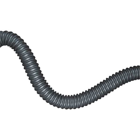 Exhaust Hose, 3-1/2 In. x 11 ft. L, Rubber