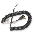 Coiled Power Cord, 1-15P, SJT, 10 ft., 13A, 16/2