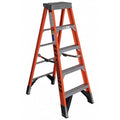 5 ft Fiberglass Stepladder, 375 lb Capacity