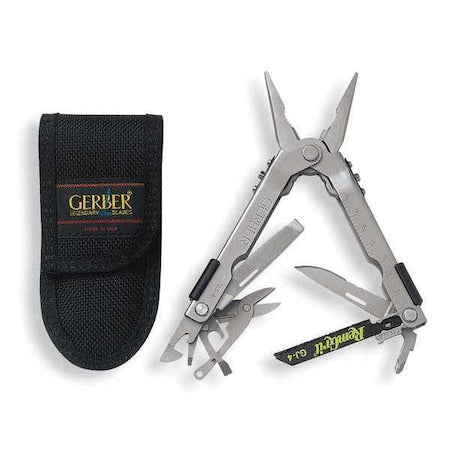 Multi-Tool, Silver, 12 Tools