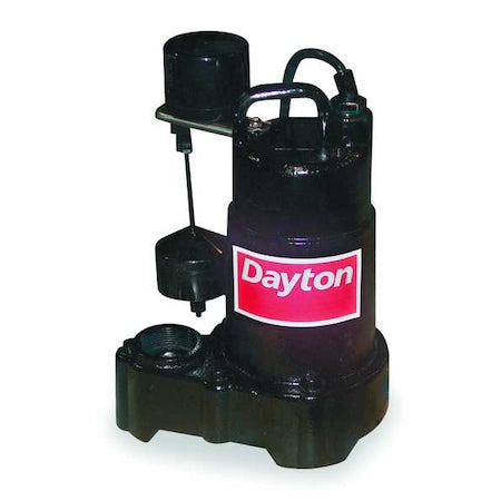 1/3 HP 1-1/2"" F Submersible Sump Pump 120V AC Vertical
