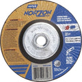Depressed Center Grinding Wheel, Type 27, 4 1/2 in Dia, 0.25 in Thick, 5/8"-11 Arbor Hole Size