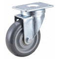 Swivel Plate Cstr, Polyurethane, 4in, 250lb