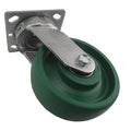 Swivel Plate Caster, 6 in. Dia., 1000 lb.