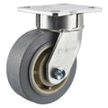 Swivel Plate Caster, Ball, Steel