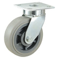 Swivel Plate Caster, 600 lb., Ball