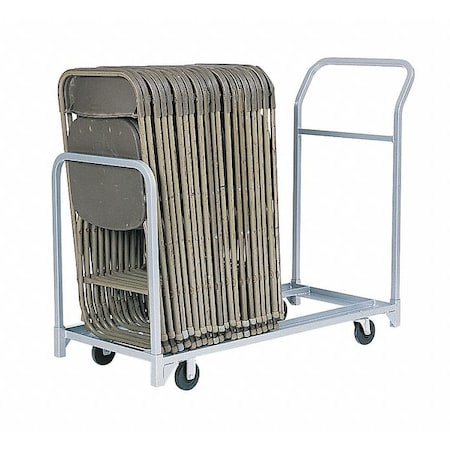 Folding/Stacked Chair Cart, 50-3/4" x 22"