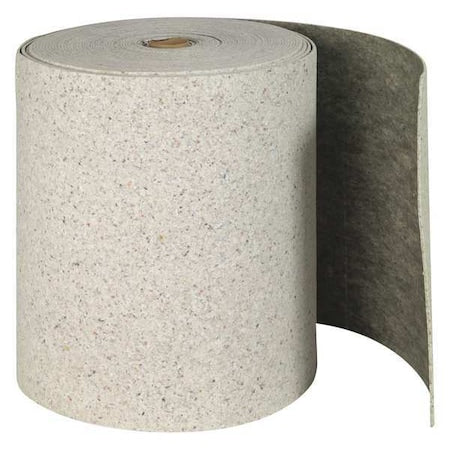 Sorbent Roll, 62 gal, 28 1/2 in x 150 ft, Universal, White, Cellulose