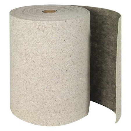 Sorbent Roll, 54 gal, 28 1/2 in x 150 ft, Universal, White, Cellulose