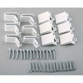 Shelf Support, Steel, 4 1/4 in H, PK12