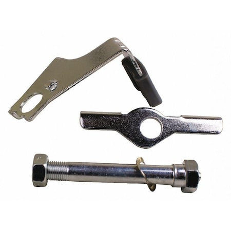 Caster Brake Kit, Tread Lock, 6 in, Steel