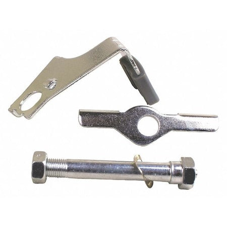 Caster Brake Kit, Tread Lock, 5 in, Steel