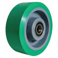 Caster Wheel, Polyurethane, 8 in., 2500 lb.