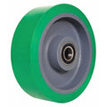 Caster Wheel, Polyurethane, 10 in., 3000 lb