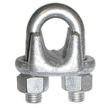 Wire Rope Clip, U-Bolt, 5/8In, Forged Steel