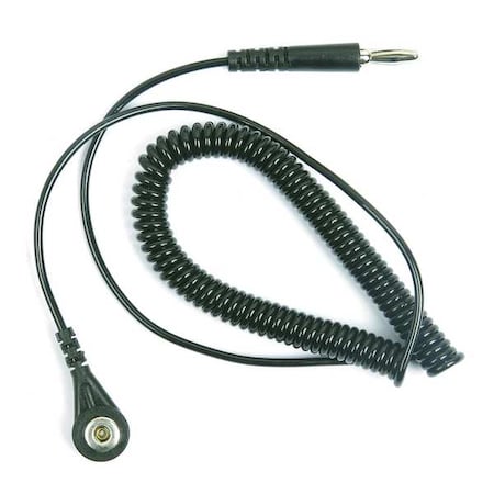 Static Control Cord, Straight, 4-1/2 ft.