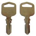Key Blank, Push Locks