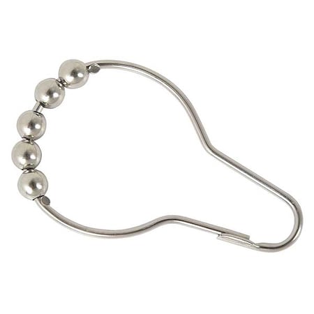 Shower Hooks with Roller Balls, PK13