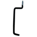 Screw In Hook, Black Vinyl Coated