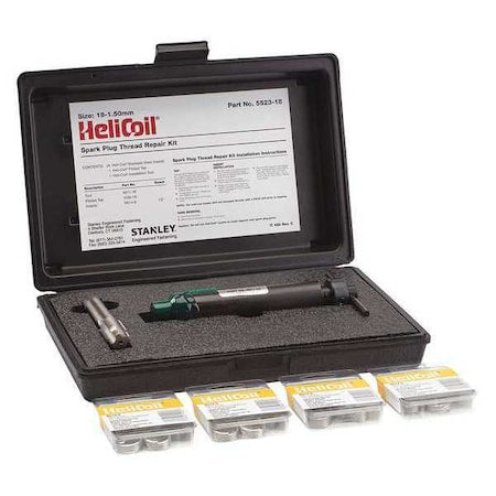 Helical Insert Repair Kit, Helical Inserts, M18-1.50 Thrd Sz