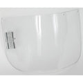 Face Shield Visor, Clear Visor, 8" Height, Uncoated Lens, Clear