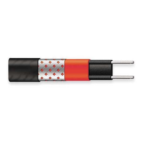 Electric Heating Cable, 240VAC, 50 ft Length