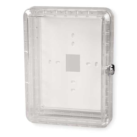 Universal Thermostat Guard, Off-White, Plastic