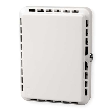 Universal Thermostat Guard, Off-White, Plastic