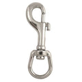 Slide Bolt Spring Snap,L 3 5/8 In