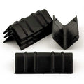 Edge Protector, 5 1/4 In, Blk, PK200