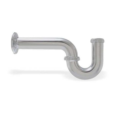 1-1/2" x 1-1/4 Dia, Brass, Chrome, Lavatory/Kitchen, P-Trap