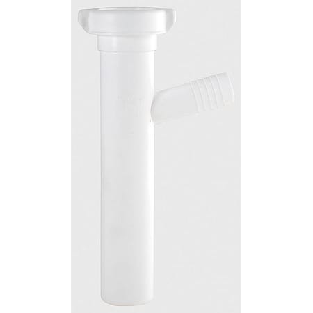 1-1/2 Dia, Polypropylene, White, Kitchen, Dishwasher Tailpiece