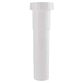 1-1/2 Dia, Polypropylene, White, Kitchen, Extension